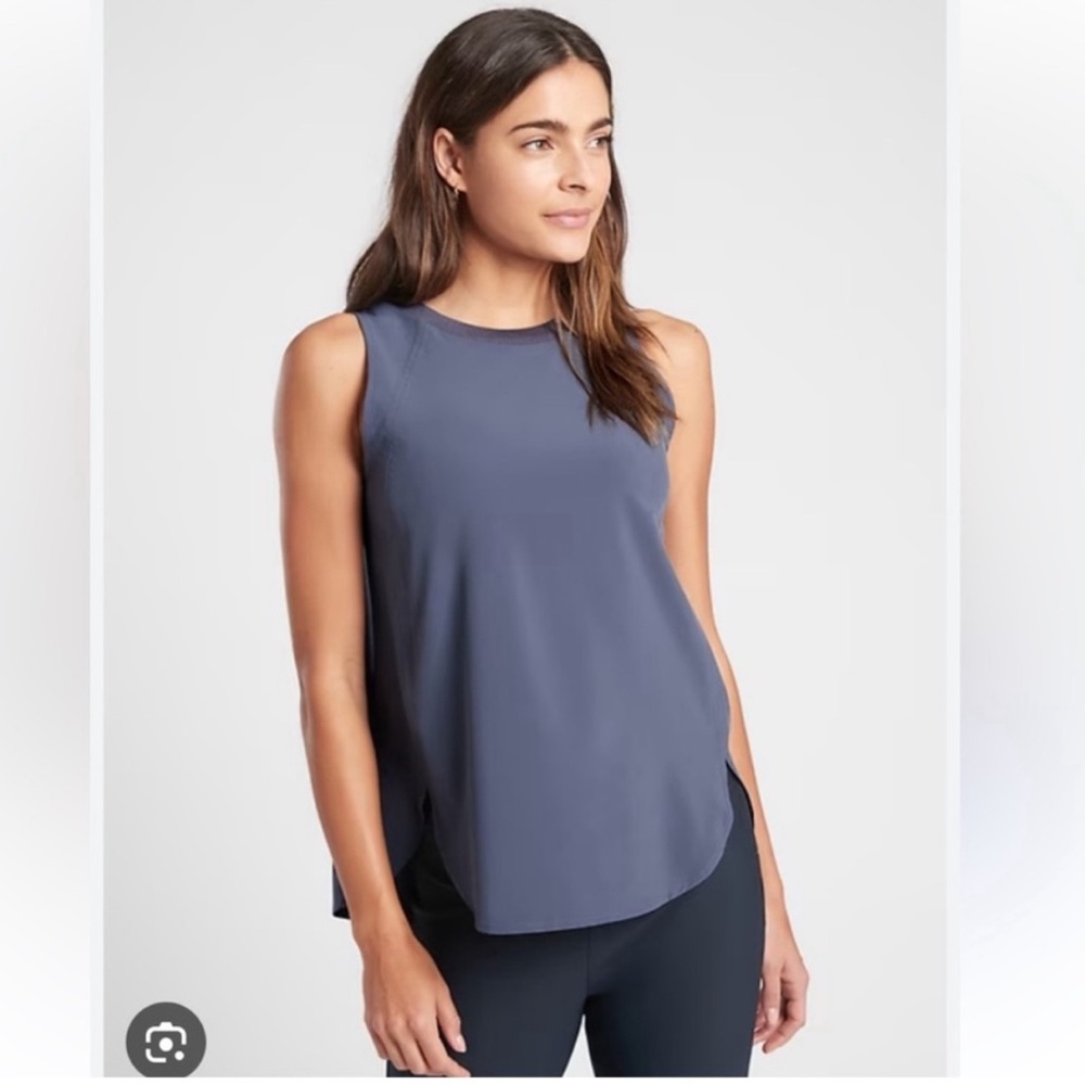 ATHLETA Zephyr Tank in Medieval Violet (size XL)  $69